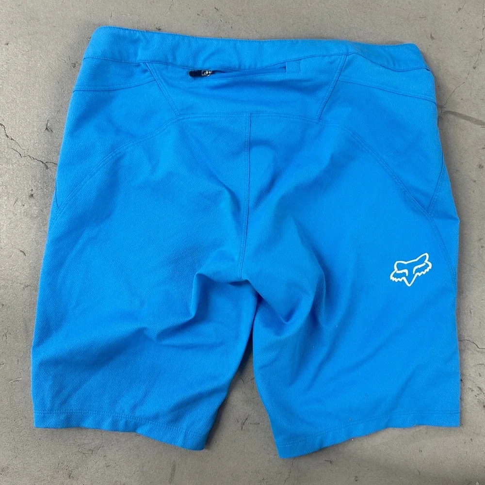 Fox Racing Ripley Mountain Bike Shorts S Blue Mens MTB Cycling Trail Utility